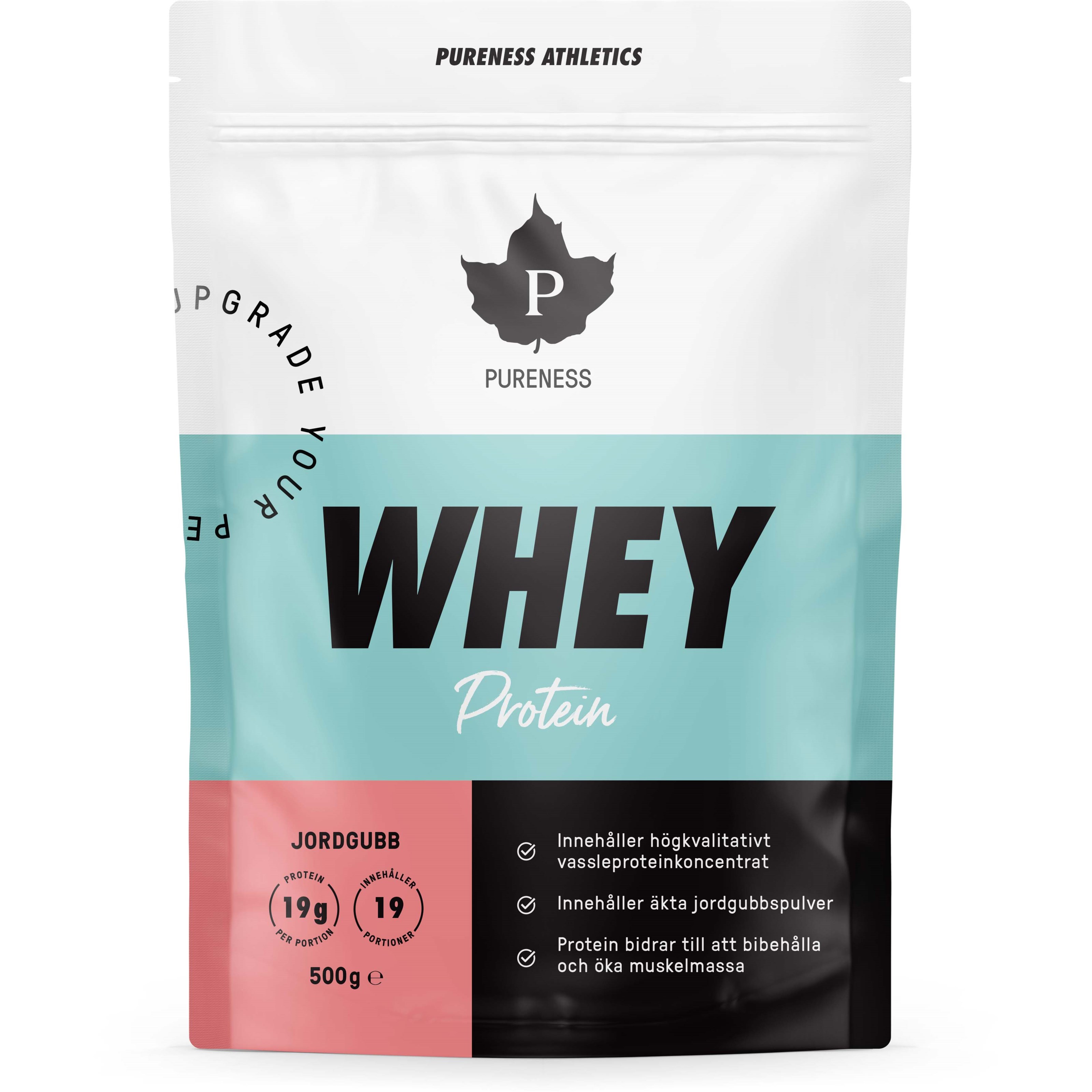 Pureness Athletics Whey Protein Jordgubb  500 g