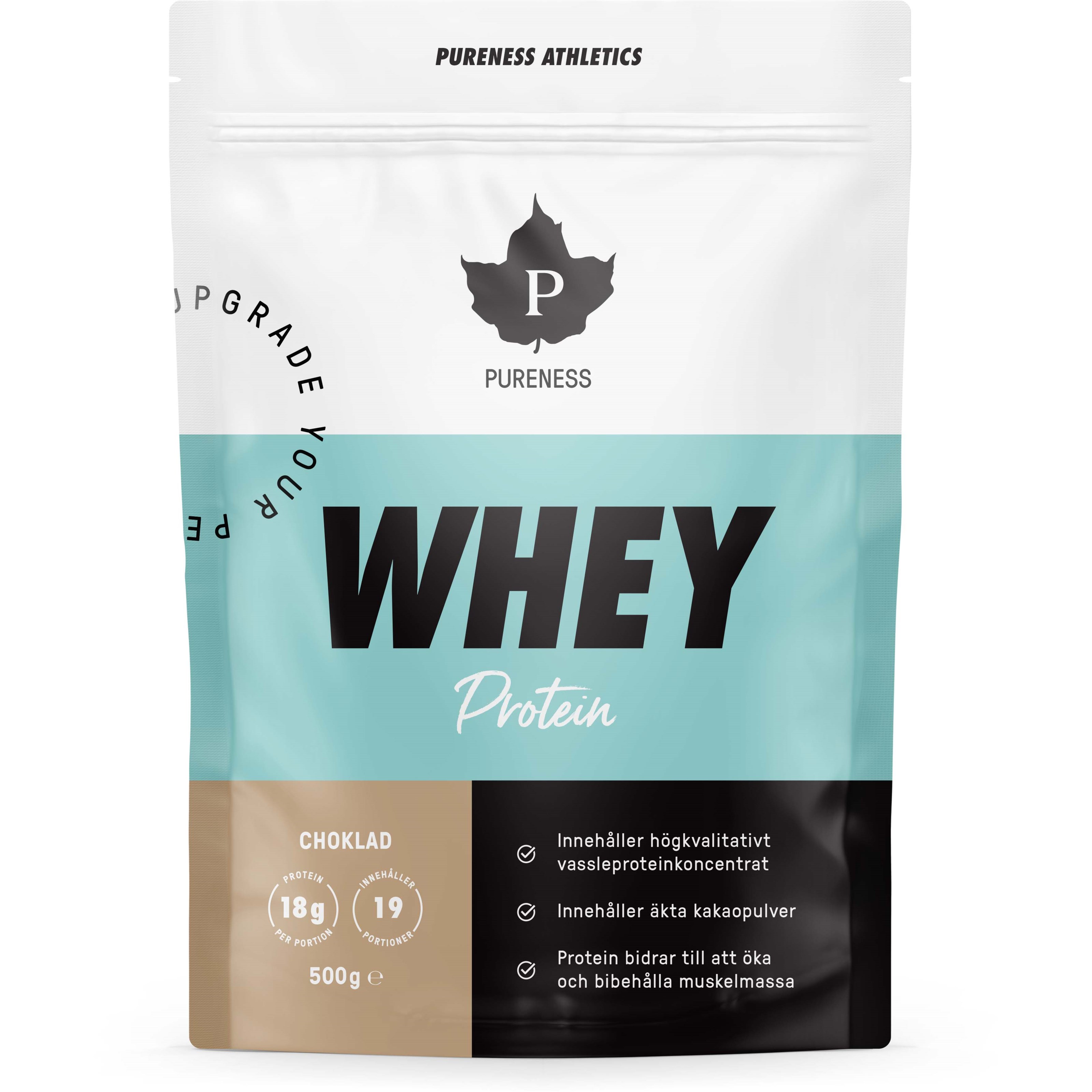 Pureness Athletics Whey Whey Protein Choklad  500 g