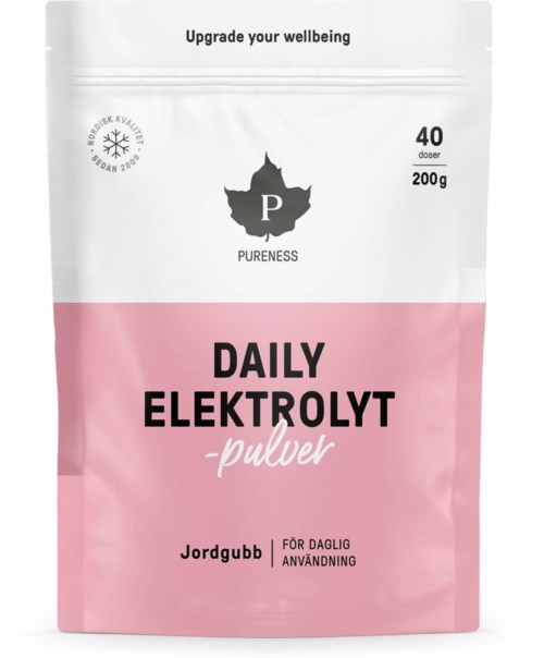 Pureness Daily Elektrolytpulver Jordgubb
