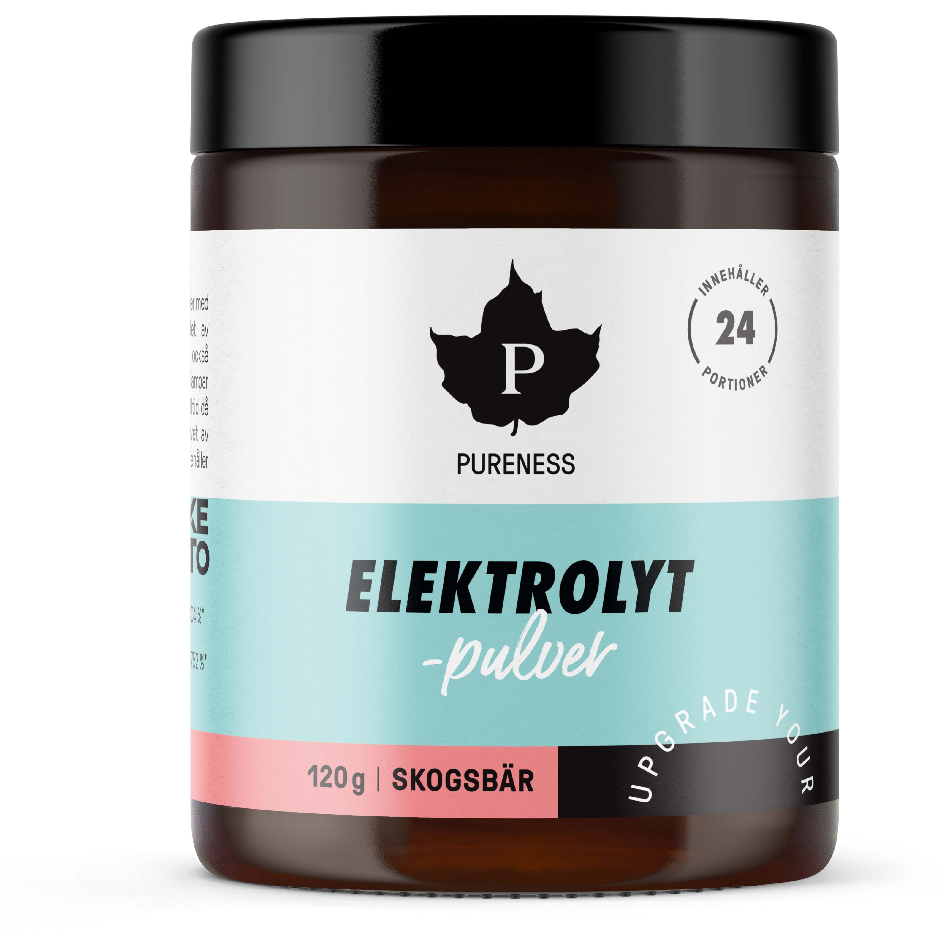 Pureness Elektrolytpulver – Skogsbär 120 g