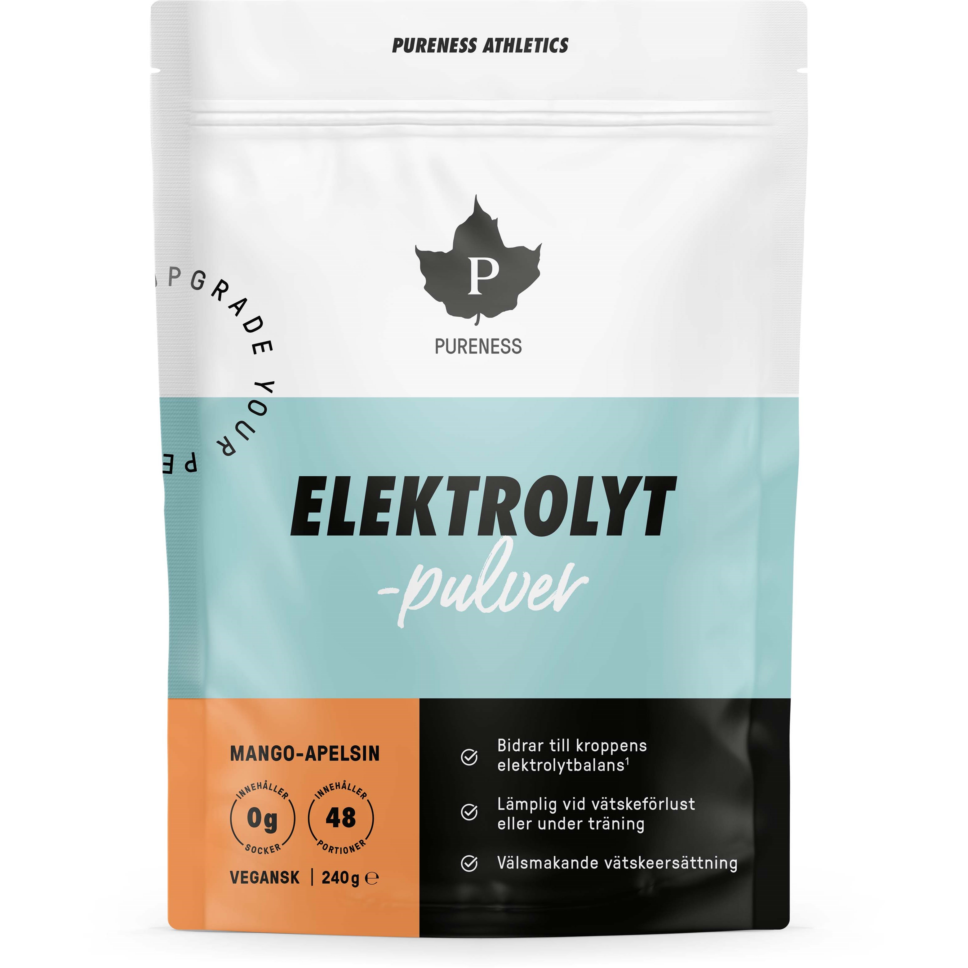 Pureness Elektrolytpulver Mango Apelsin 240 g