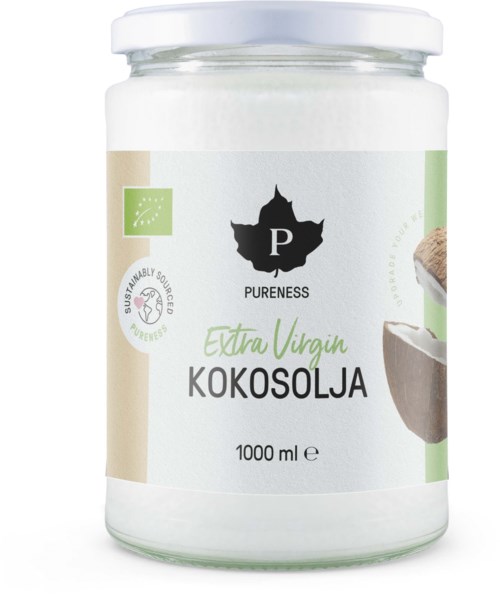 Pureness Jungfru kokosolja Eko 1000 ml