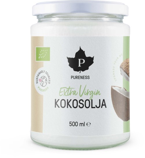 Pureness Jungfru kokosolja Eko 500 ml