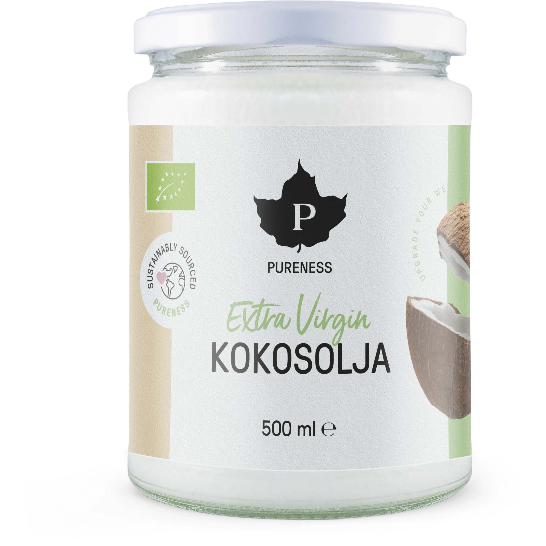 Pureness Jungfru kokosolja Eko  500 ml