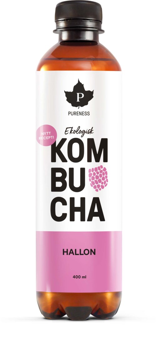 Pureness Kombucha Hallon Eko 400 ml