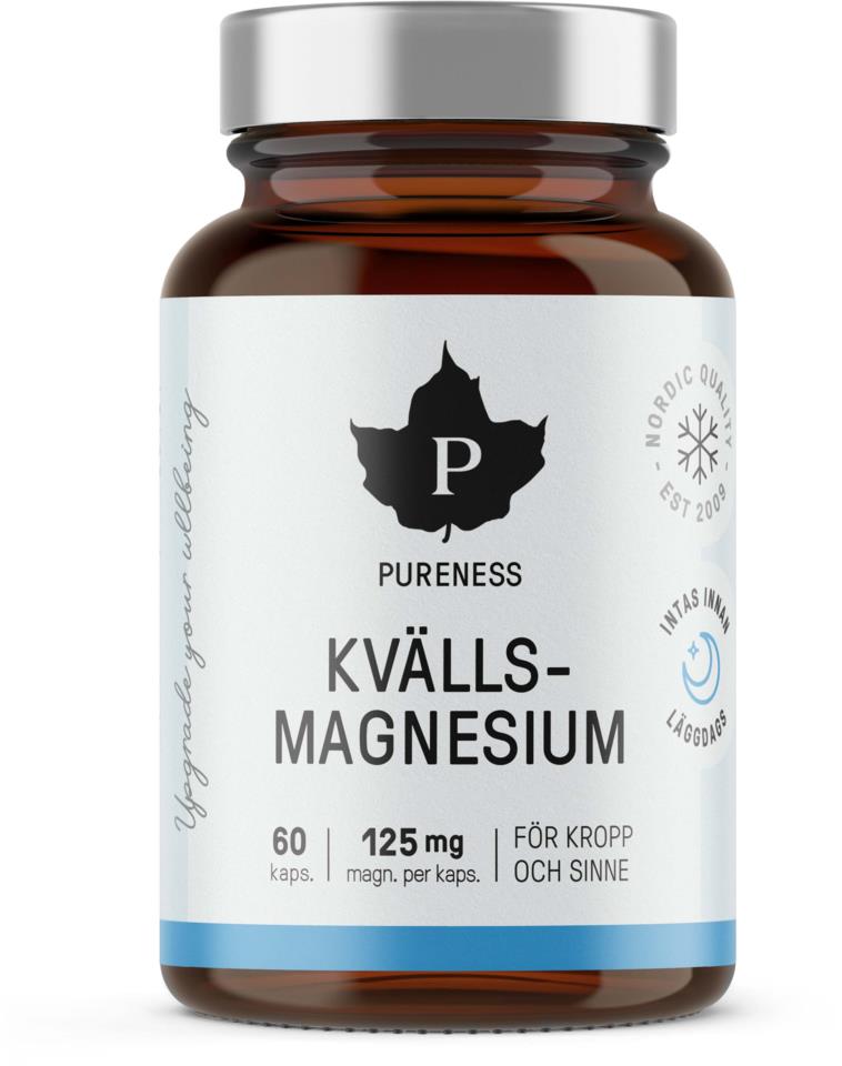 Pureness Kvällmagnesium - 60 kaps