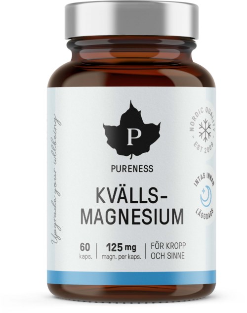 Pureness Kvällmagnesium - 60 kaps 60 st