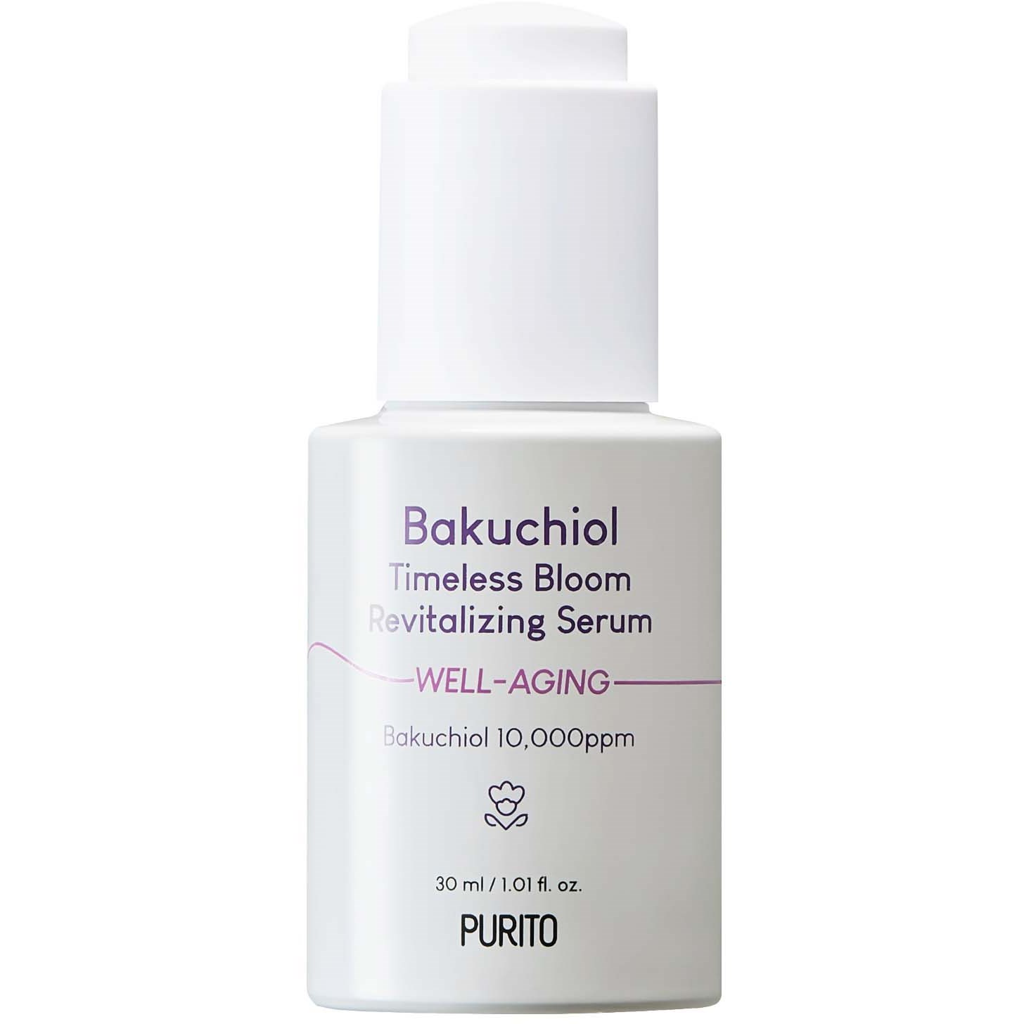 Läs mer om Purito Bakuchiol Timeless Bloom Revitalizing Serum 30 ml