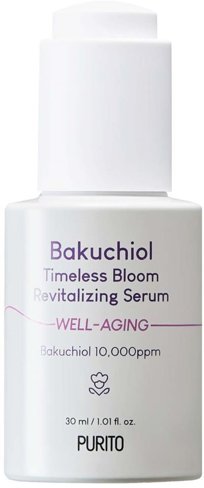 PURITO Bakuchiol Timeless Bloom Revitalizing Serum 30 ml