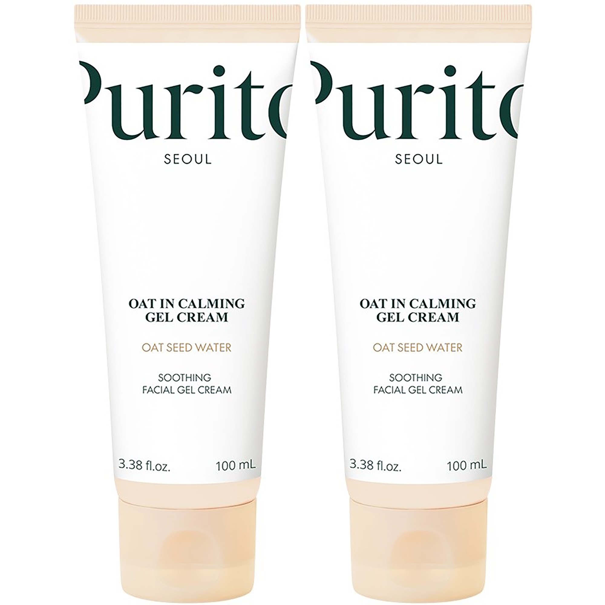 Purito Bundle Oat-in Calming Gel Cream 100 ml x 2