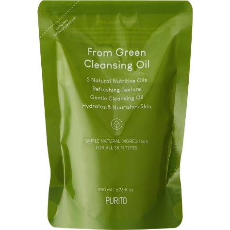 Purito From Green Cleansing Oil Refill 200 ml billede