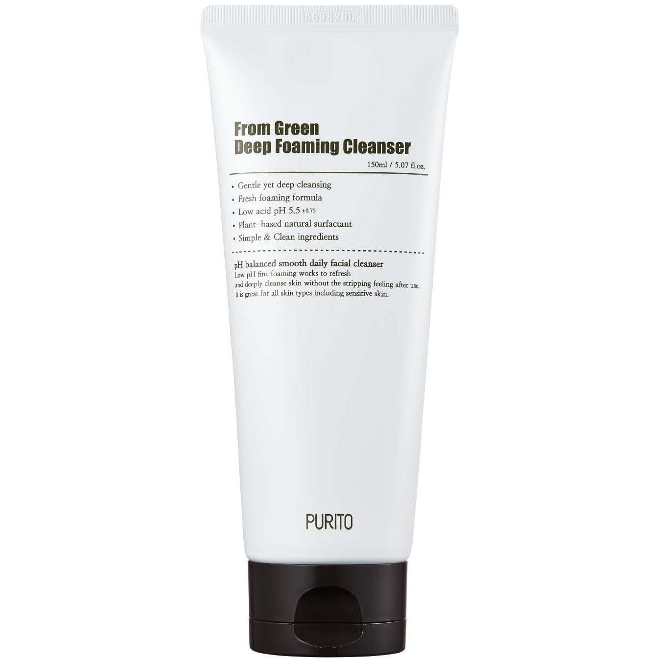 Produktfoto för PURITO From Green Deep Foaming Cleanser 150 ml