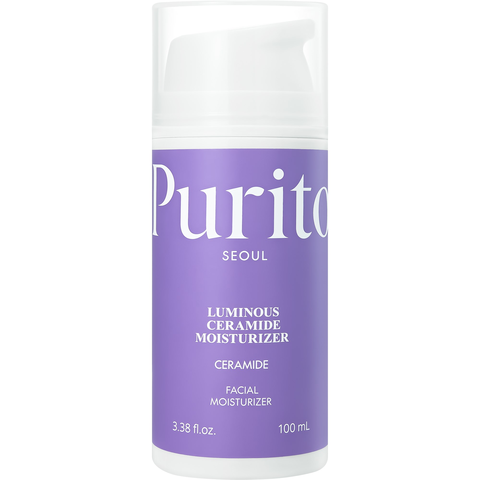 Purito Luminous Ceramide Moisturizer 100 ml billede