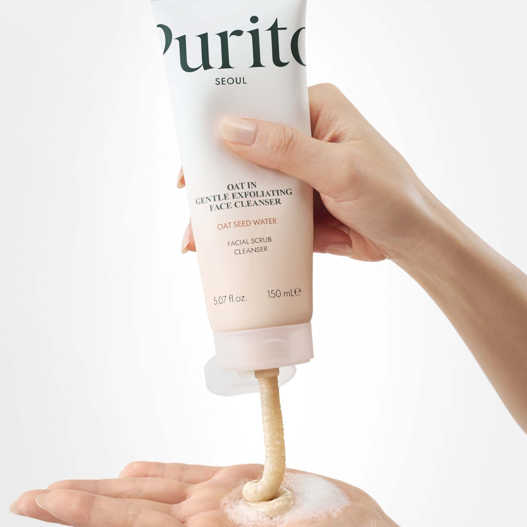 Purito Oat In Gentle Exfoliating Face Cleanser 150 ml (zdjęcie 3)