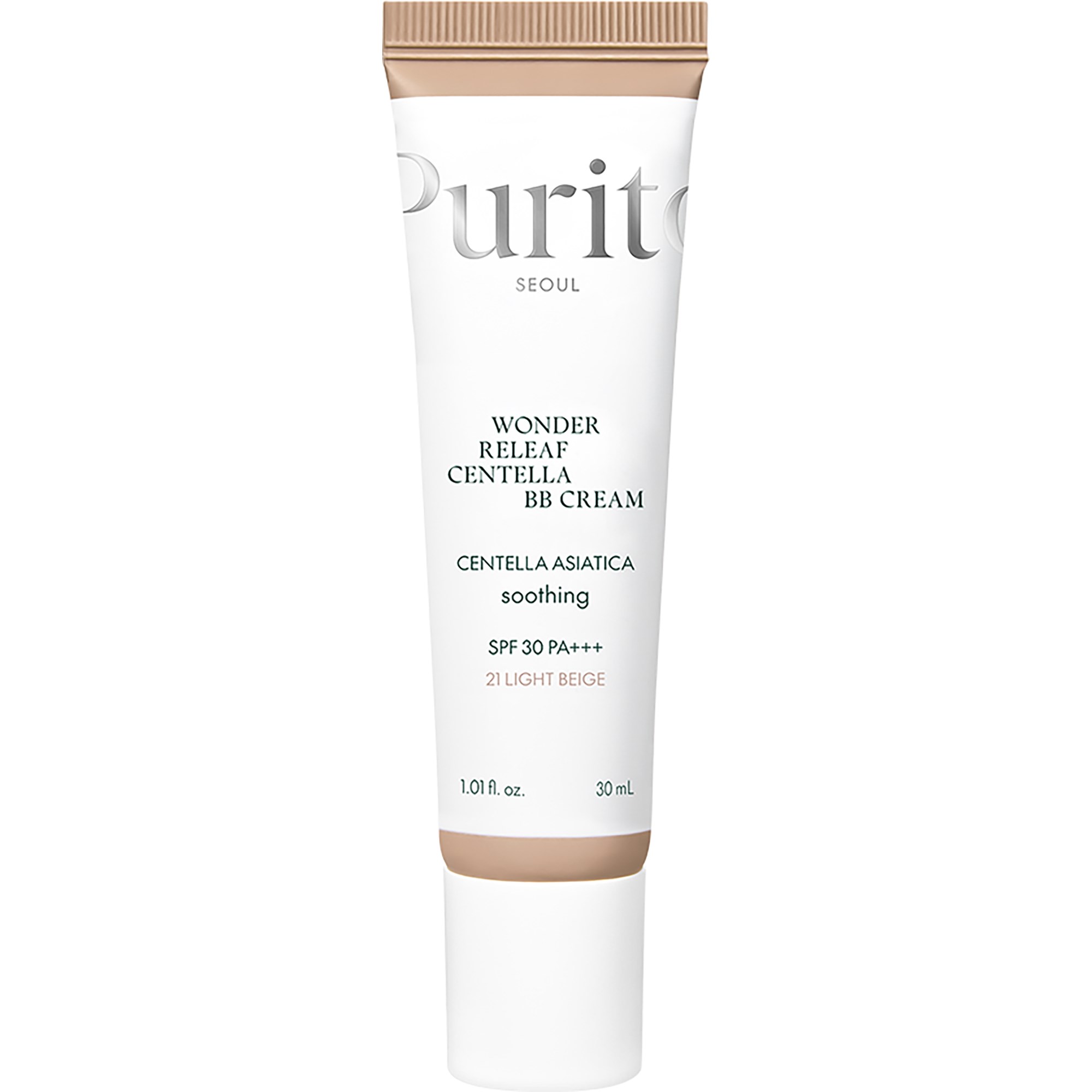 Purito Wonder Releaf Centella BB Cream 21 Light Beige billede