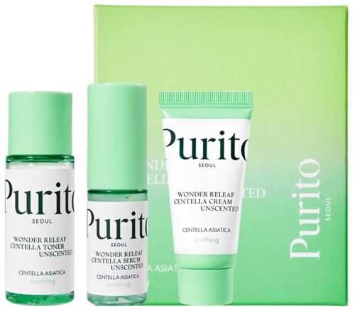 Purito Wonder Releaf Centella Mini Kit Unscented