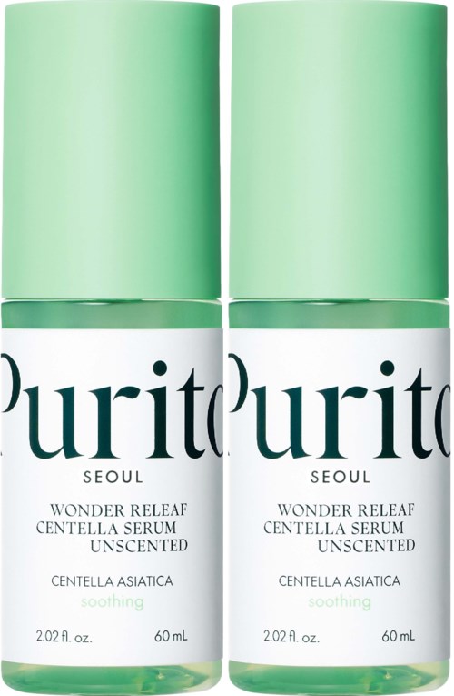 Purito Wonder Releaf Centella Serum Unscented Duo 2x60 ml