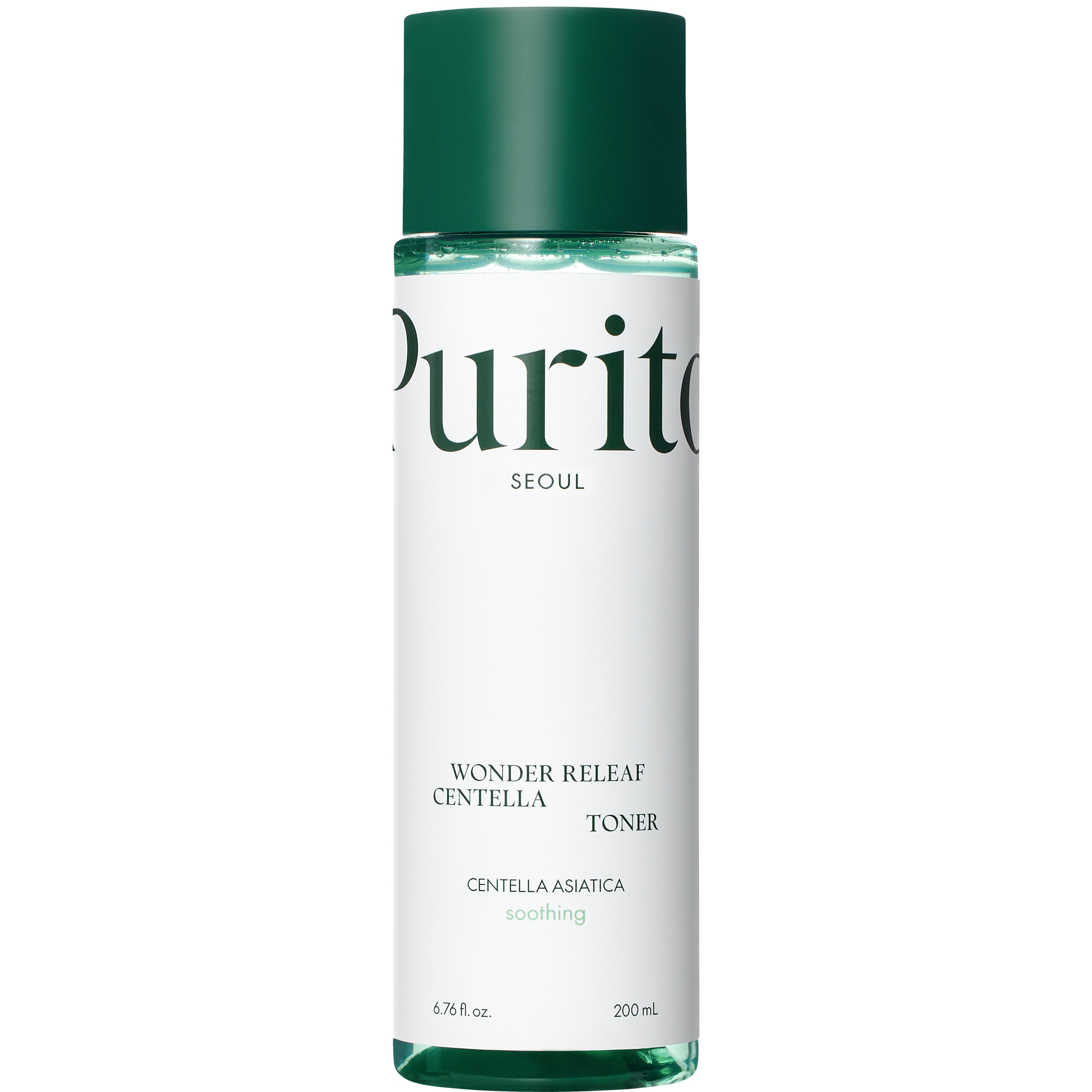 Purito Centella Green Level Calming Toner, 200 ml