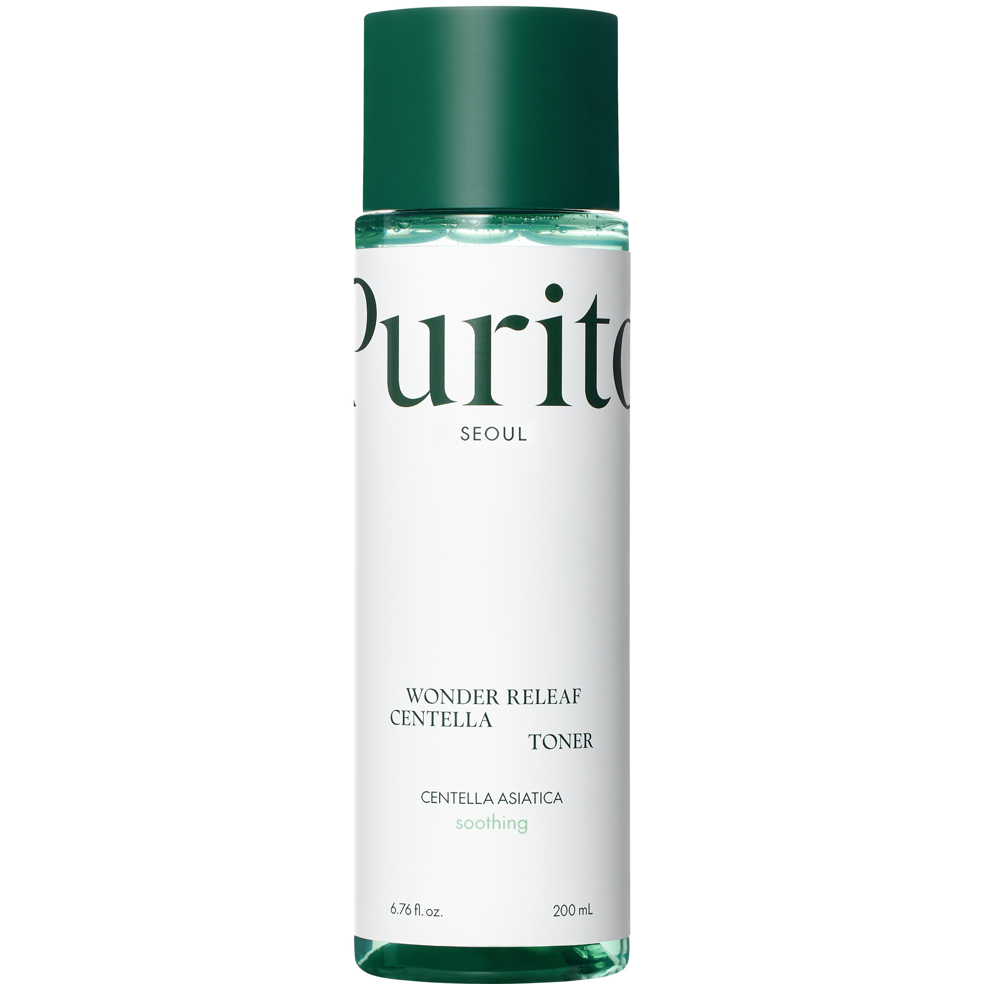 Purito Calming Toner Centella Green Level 200 ml billede