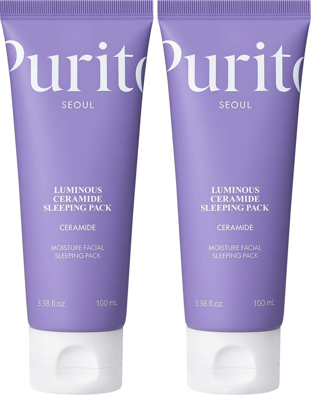 Purito Luminous Ceramide Sleeping Pack Duo 2x100ml