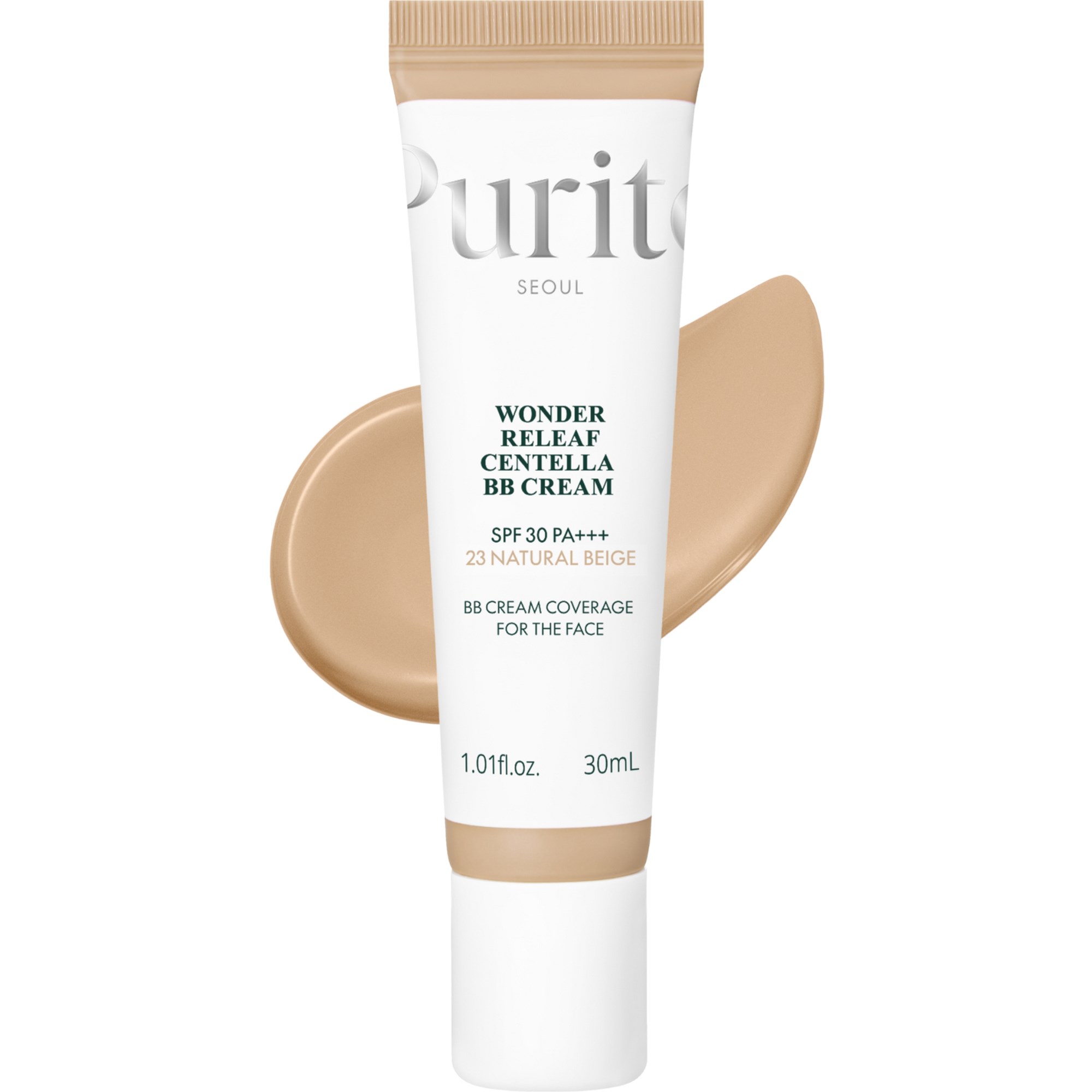 Purito Wonder Releaf Centella BB Cream 23 Natural Beige - 30 ml