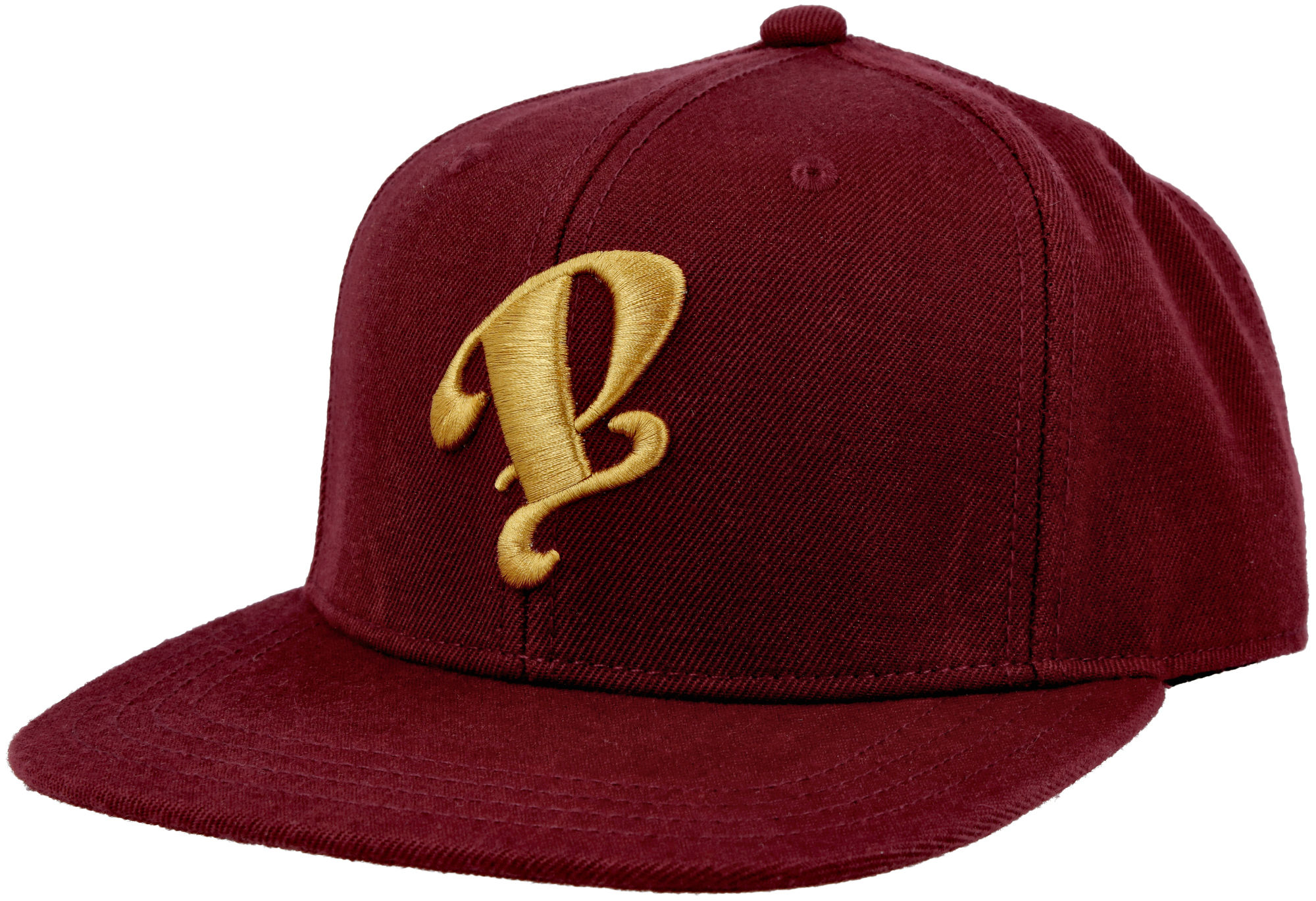 maroon and gold hat