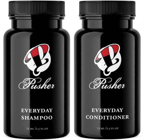 Pusher Everyday Shampoo 75 ml & Everyday Conditioner 75 ml