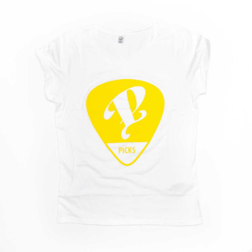 Pusher Picks Tee Yellow Girl M