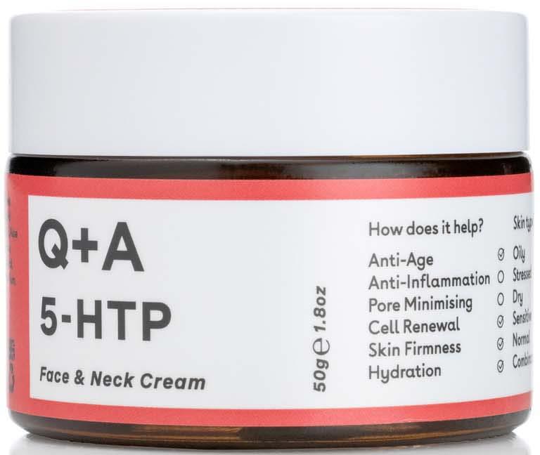 Q+A 5-HTP Face & Neck Cream 50 g