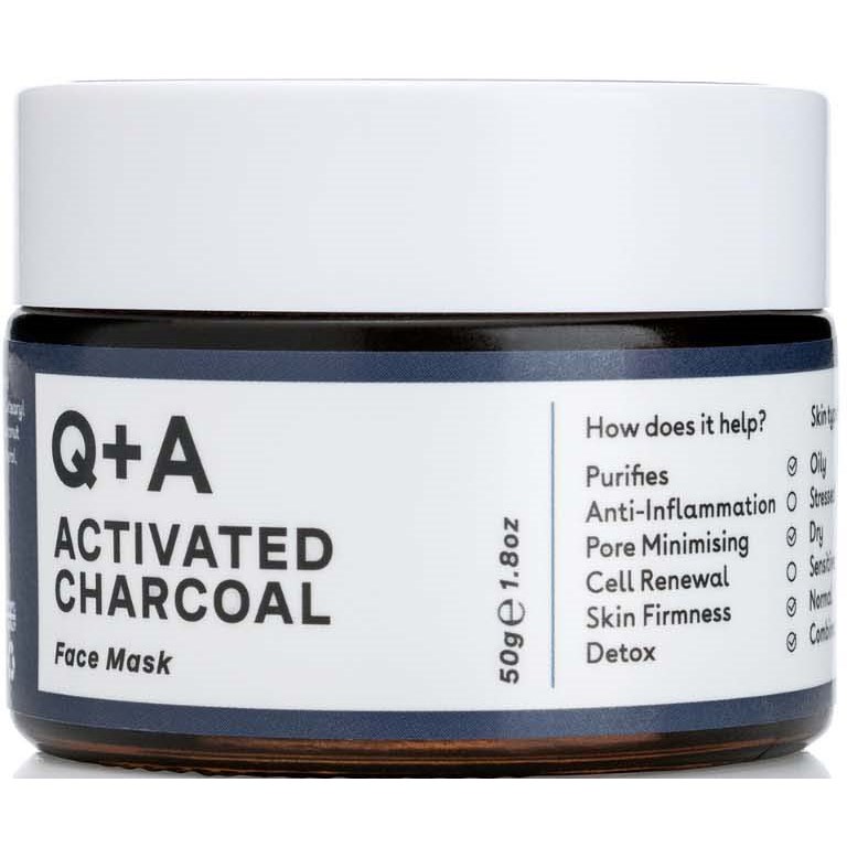 Q+A Activated Charcaol Face Mask 50 g