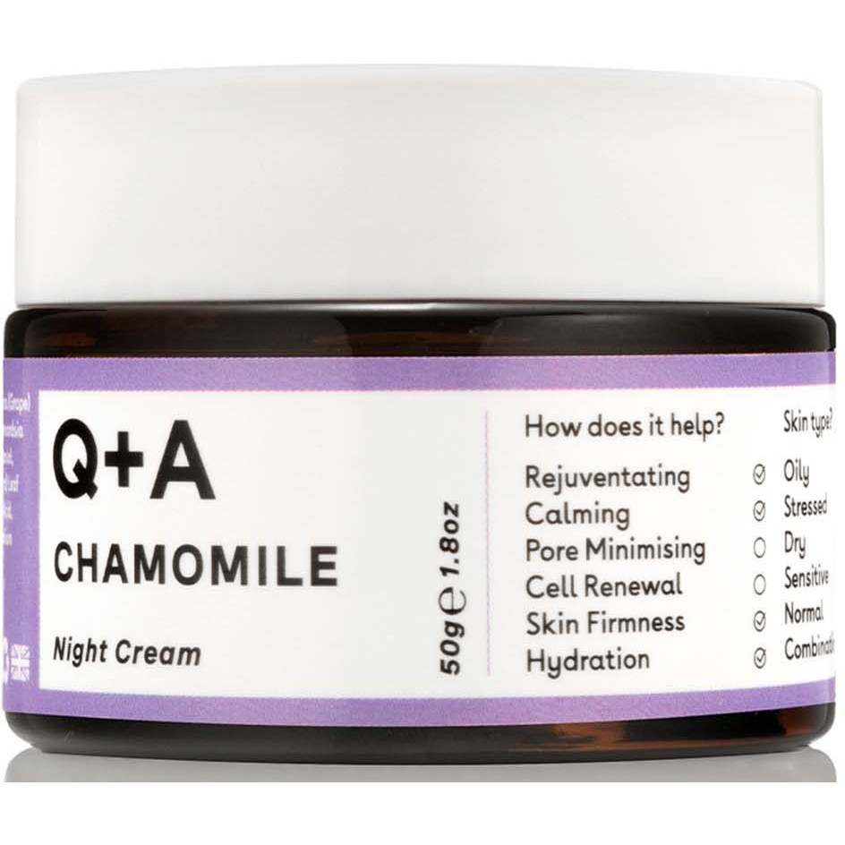 Q+A Chamomile Night Cream 50 g