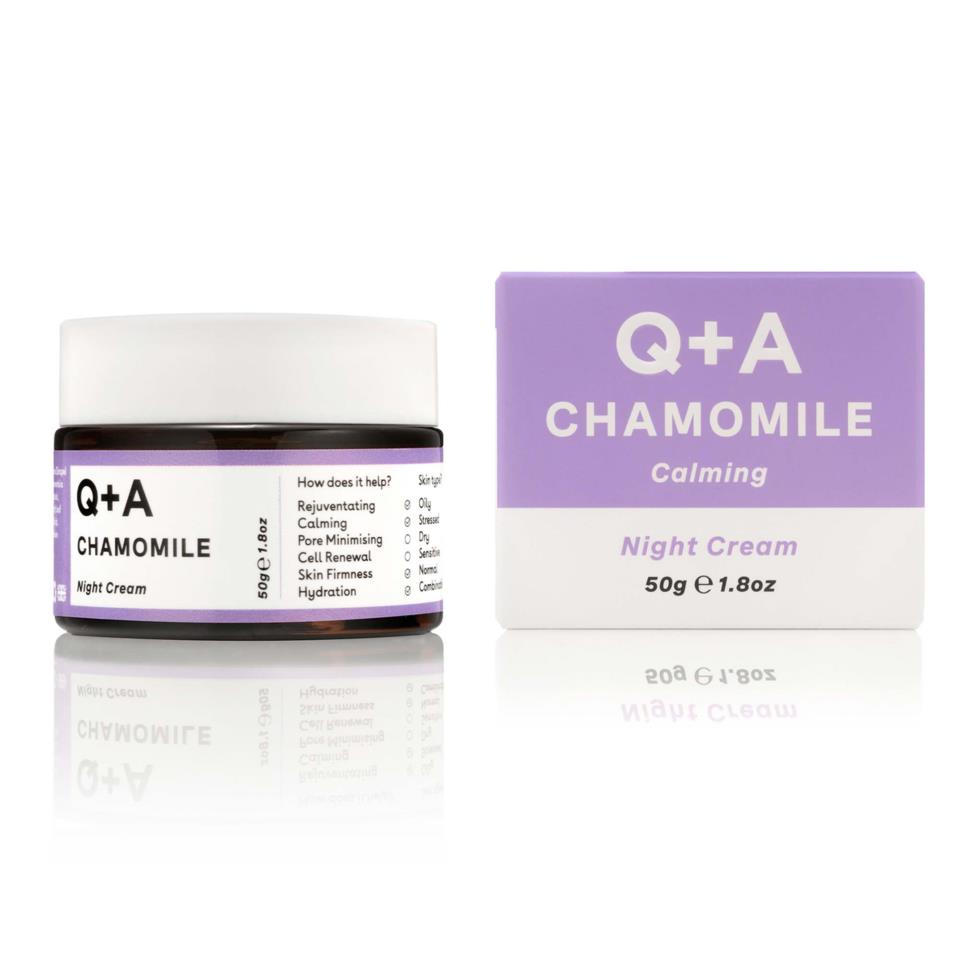 Q+A Chamomile Night Cream 50 g 
