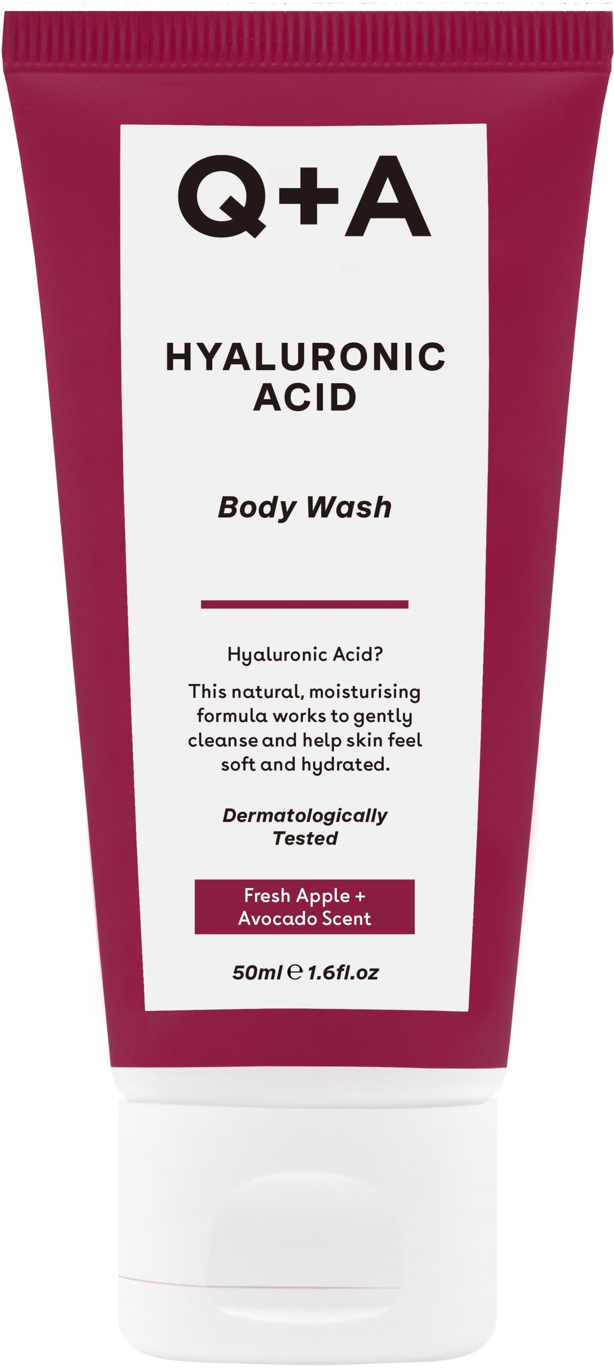 Q+A Hyaluronic Acid Body Wash 50 ml