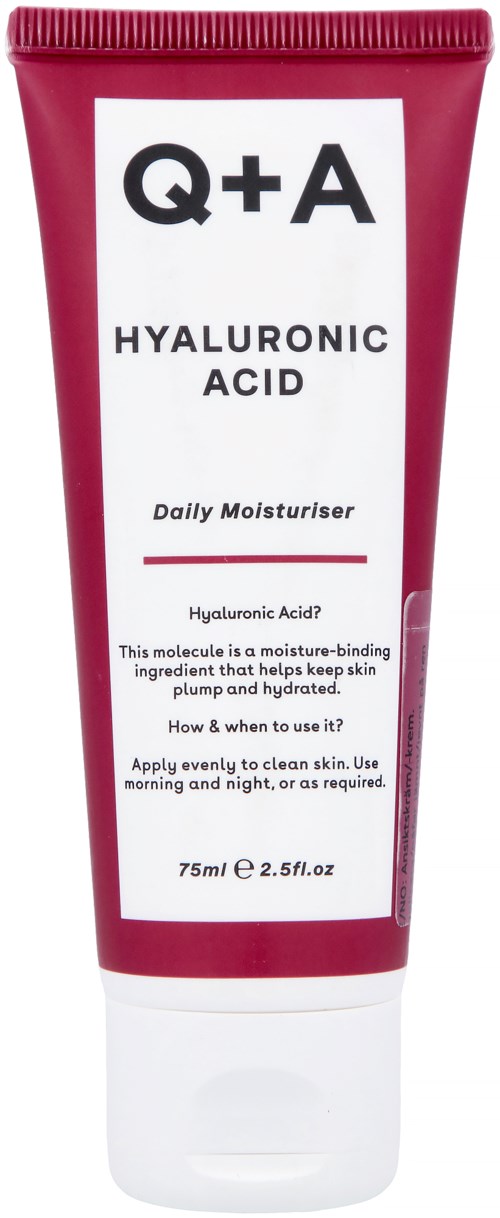Q+A Hyaluronic Acid Daily Moisturiser 75 ml