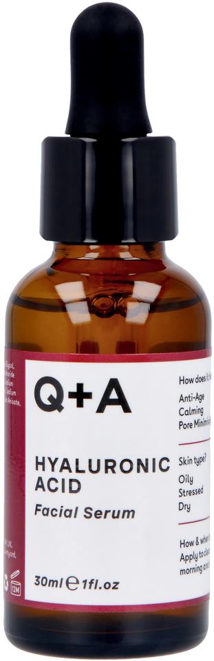 Q+A Hyaluronic Acid Facial Serum 30 ml   