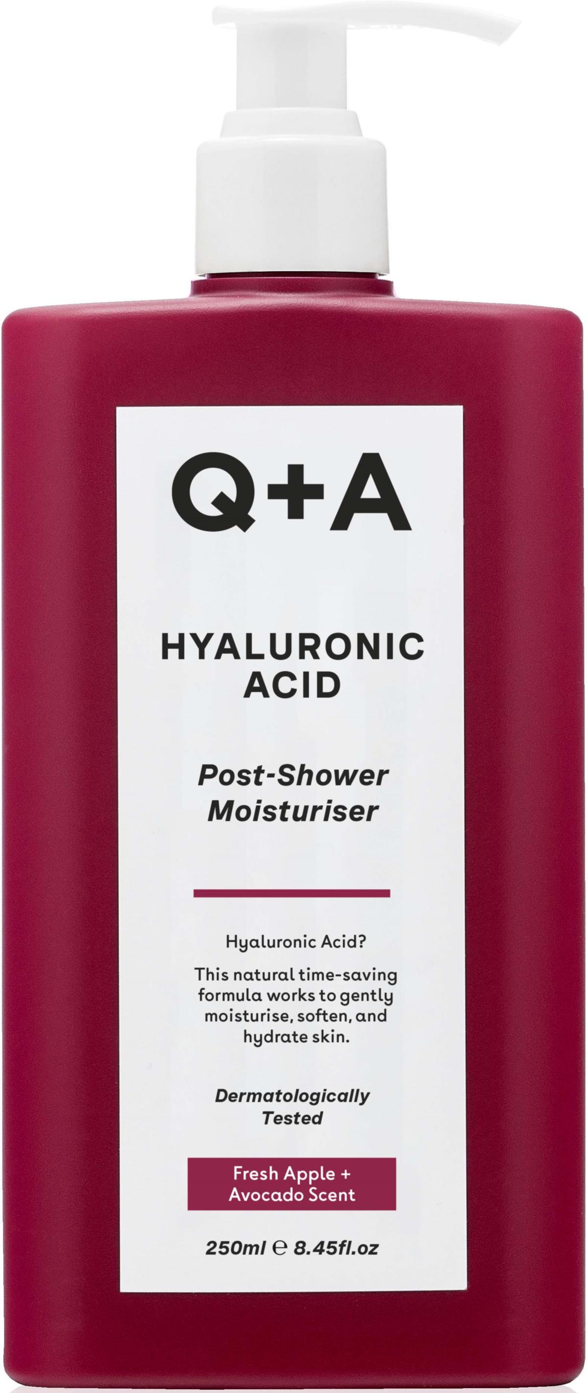 Q+A Hyaluronic Acid PostShower Moisturiser 250 ml