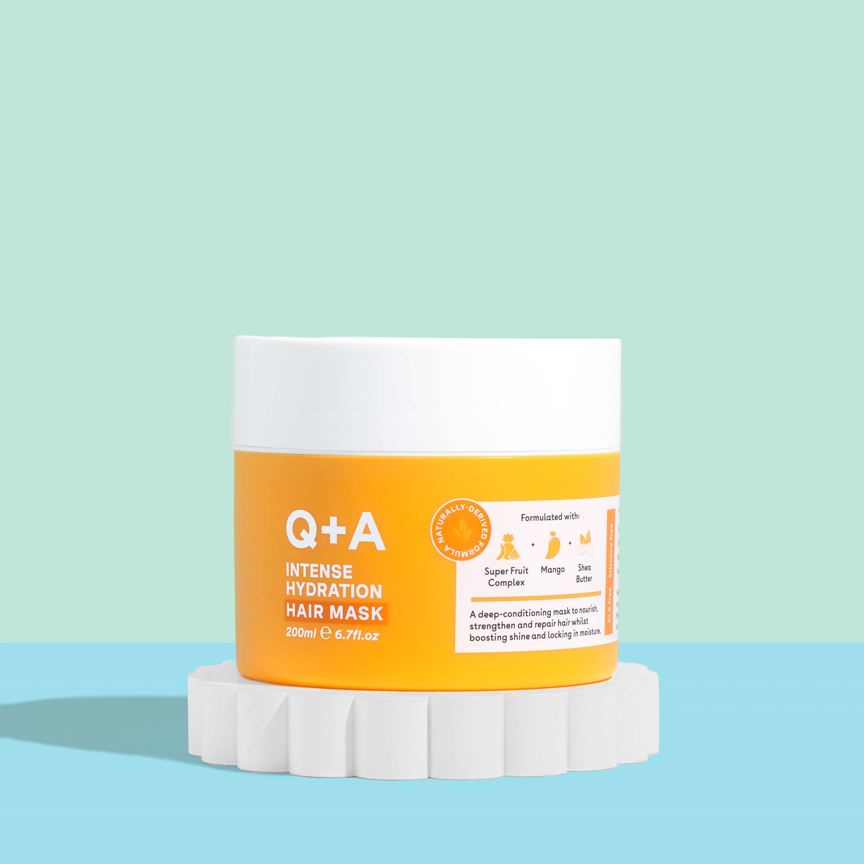 Q+A Intense Hydration Hair Mask 200 ml (obrázok 3)