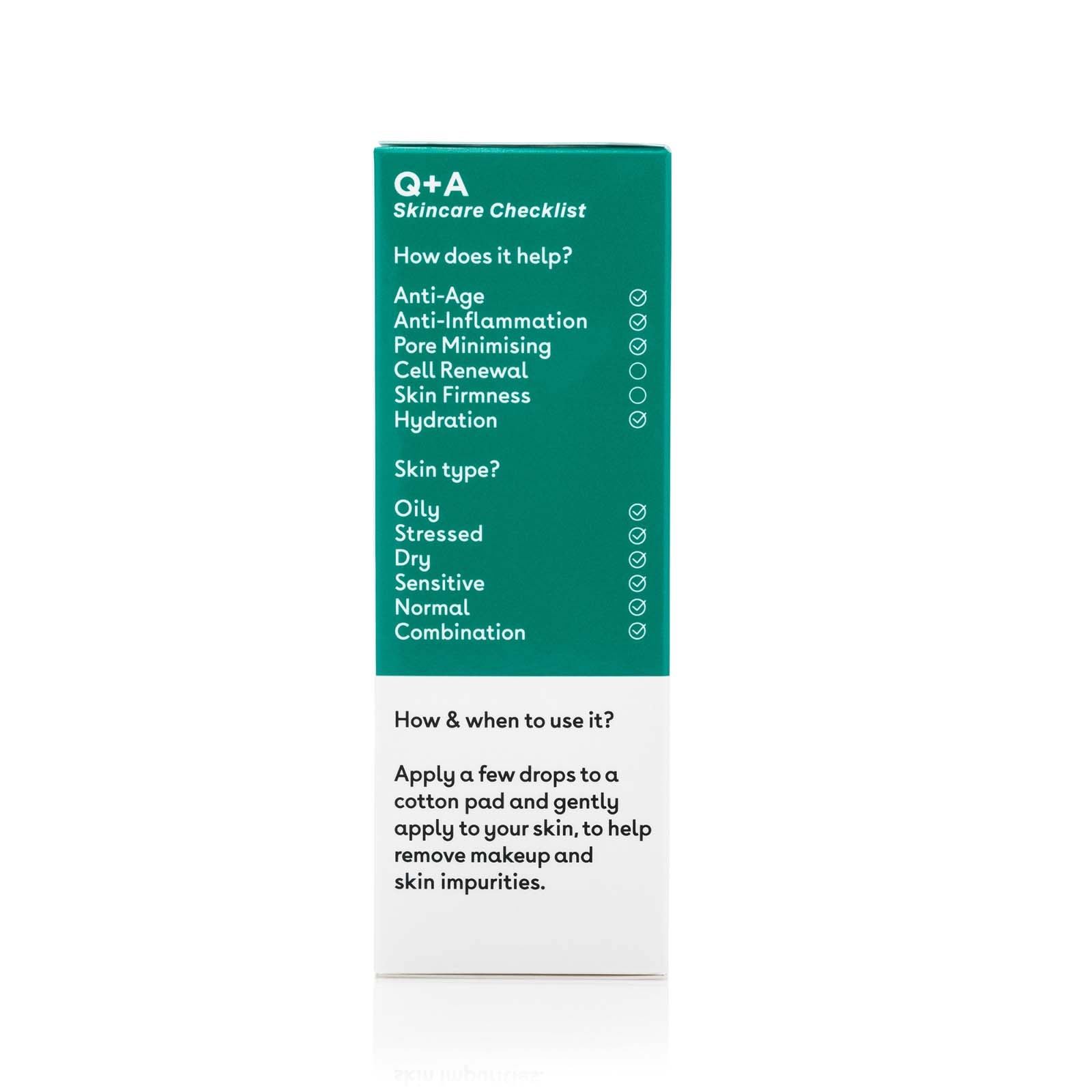 Alternativ bild 1 för Q+A Niacinamide Daily Toner  100 ml