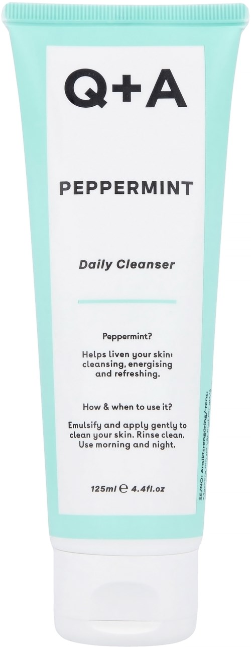 Q+A Peppermint Daily Cleanser  125 ml