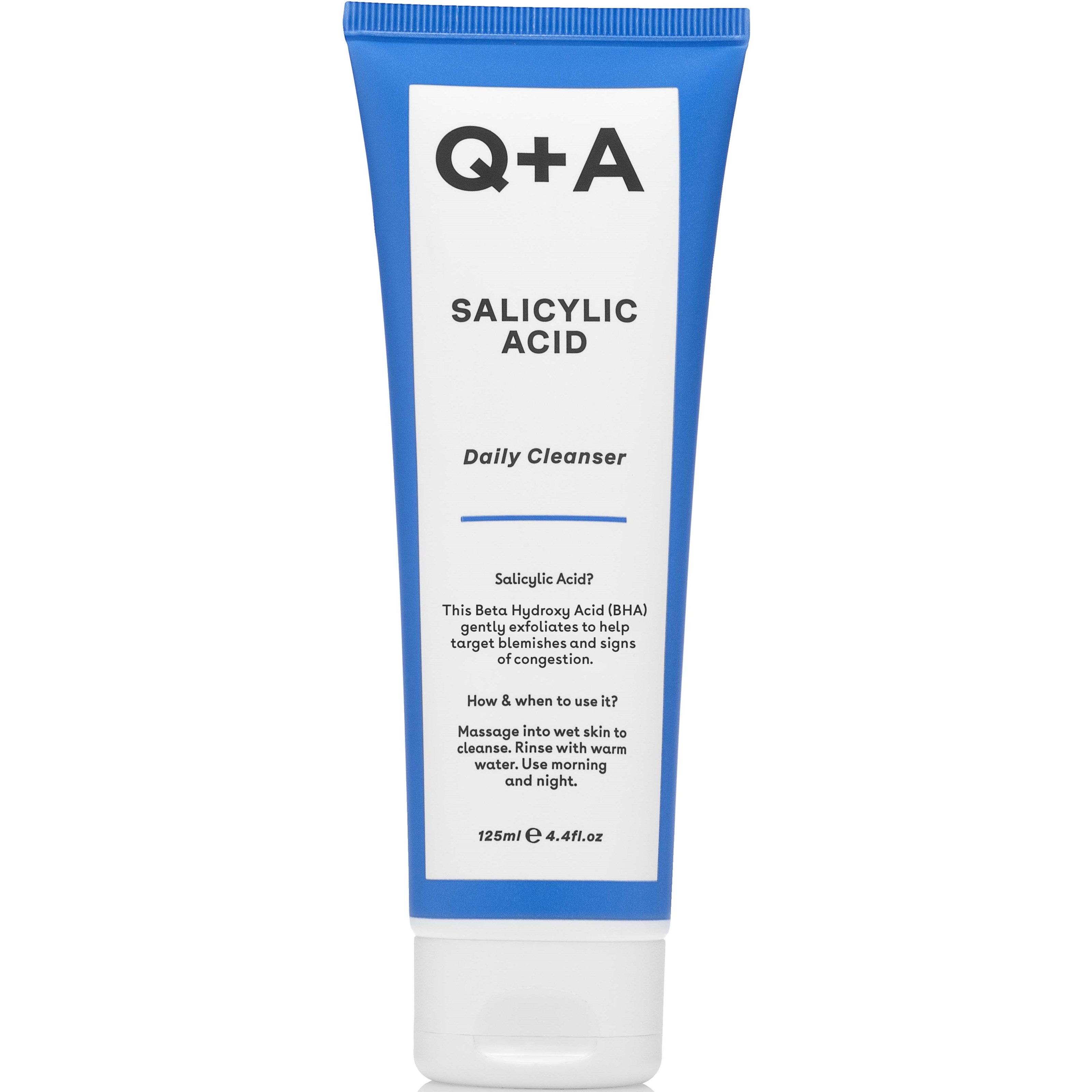 Q+A Salicylic Acid Cleanser 125 ml billede