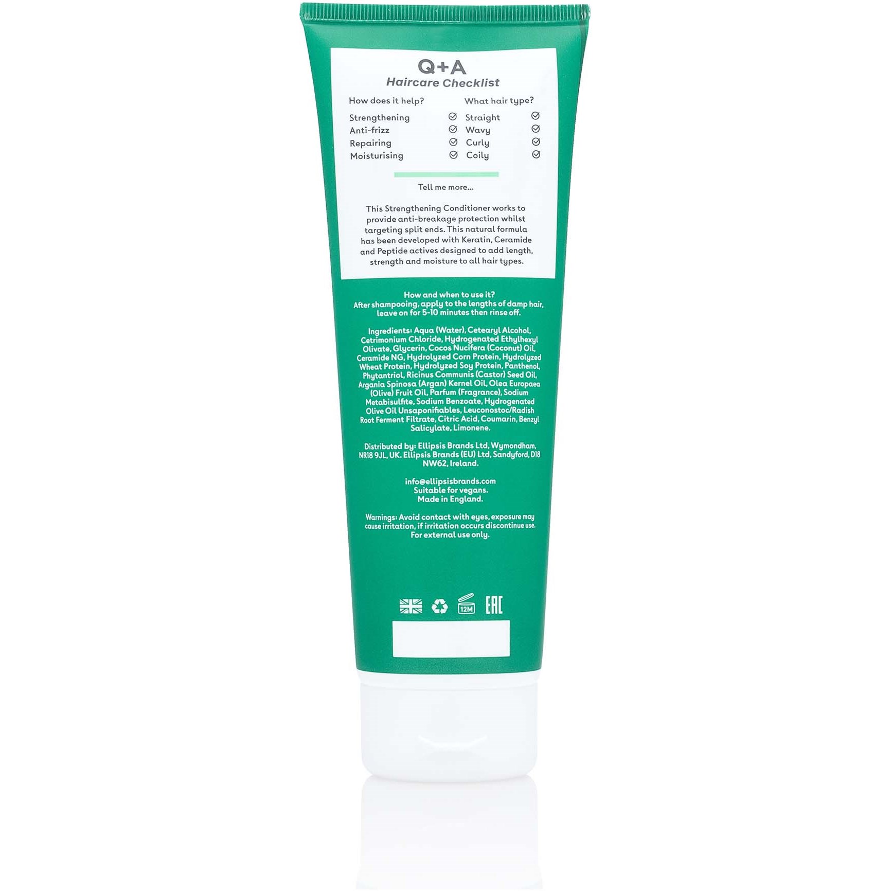 Alternativ bild 1 för Q+A Strengthening Conditioner 250 ml