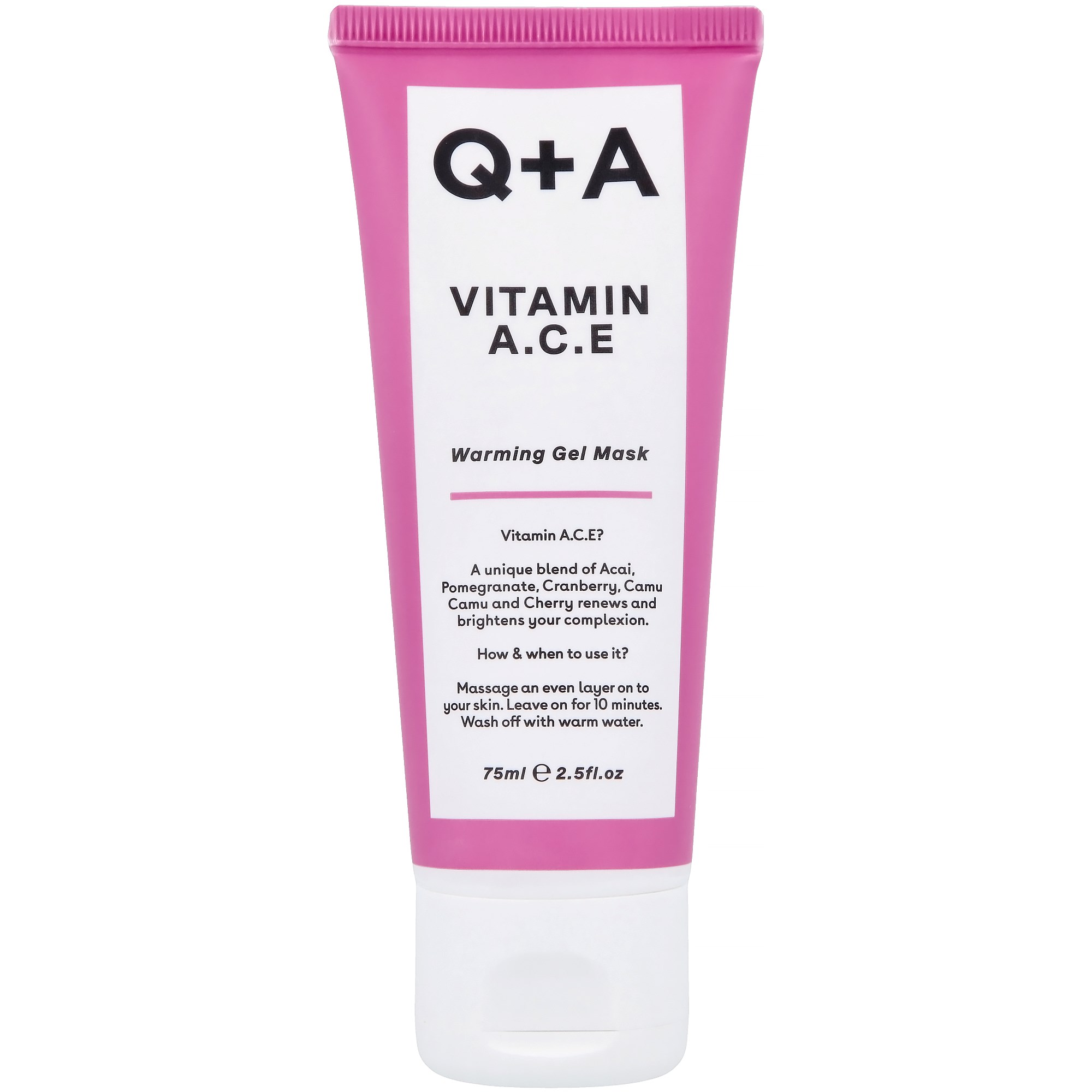 Q+A Vitamin A.C.E Face Mask 75 ml