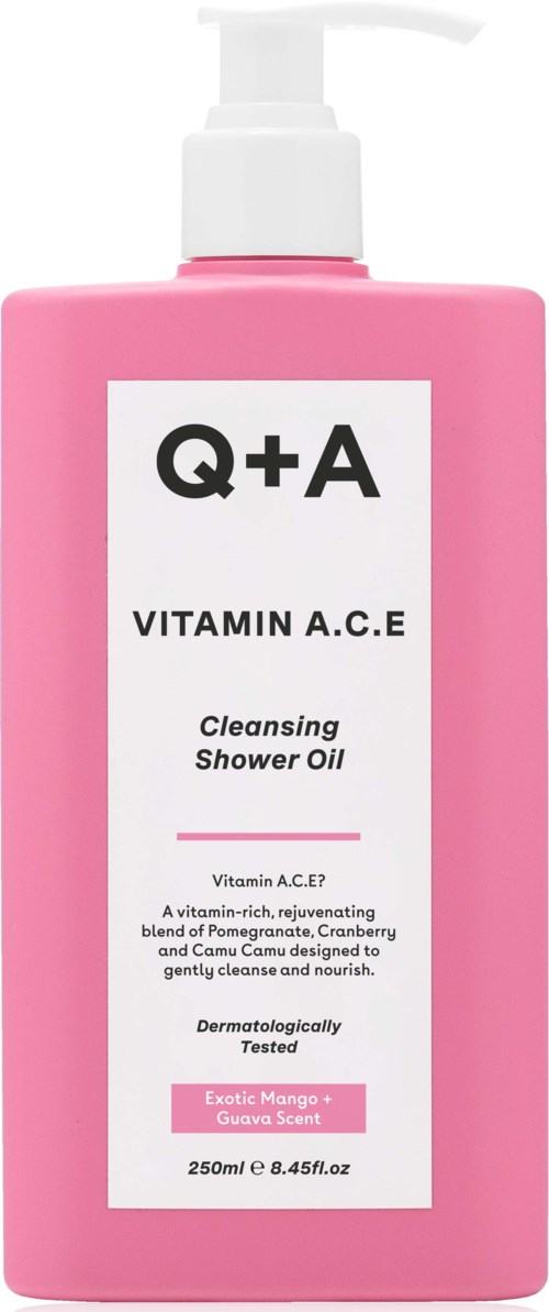 Q+A Vitamin A.C.E Shower Oil 250 ml