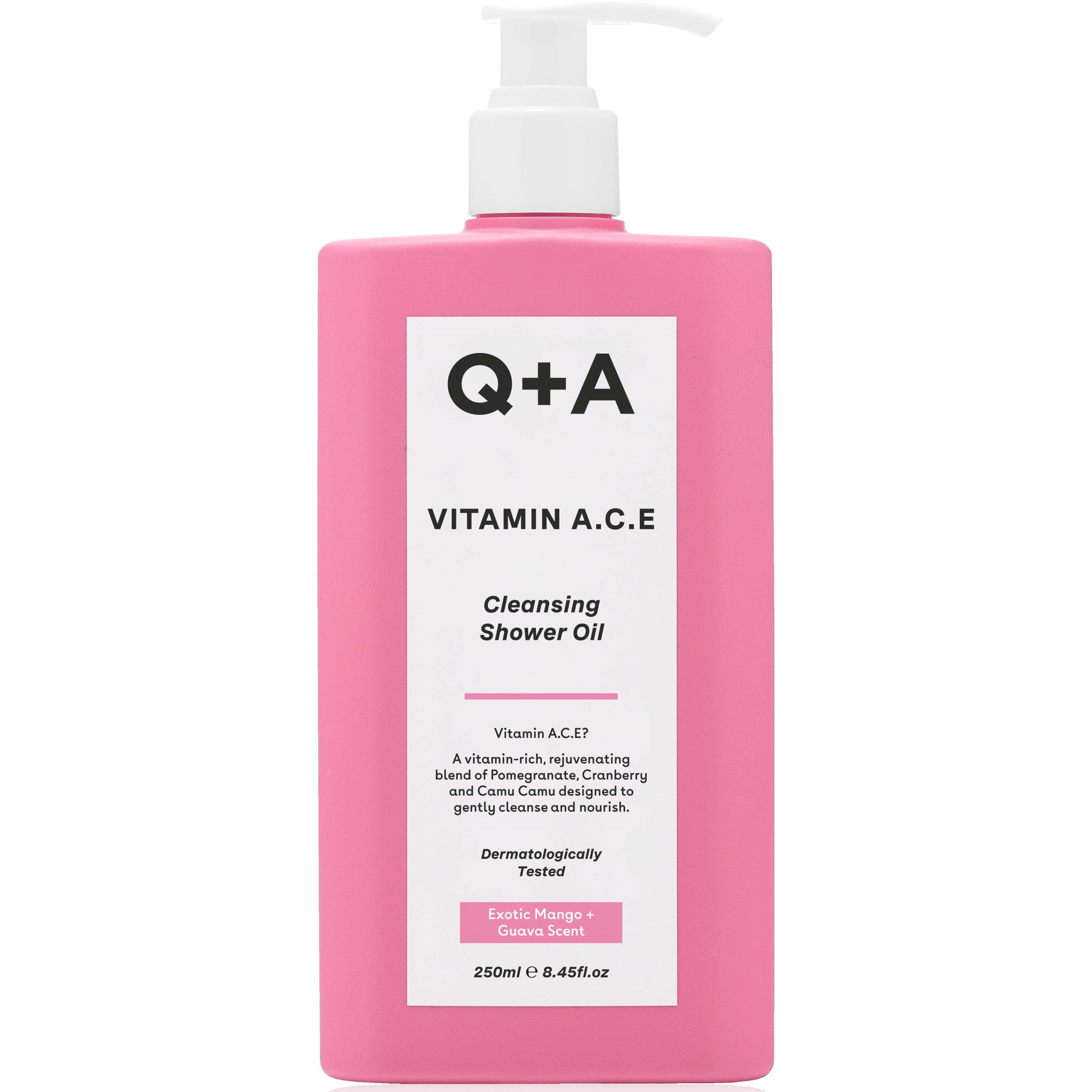 Läs mer om Q+A Vitamin A.C.E Shower Oil 250 ml
