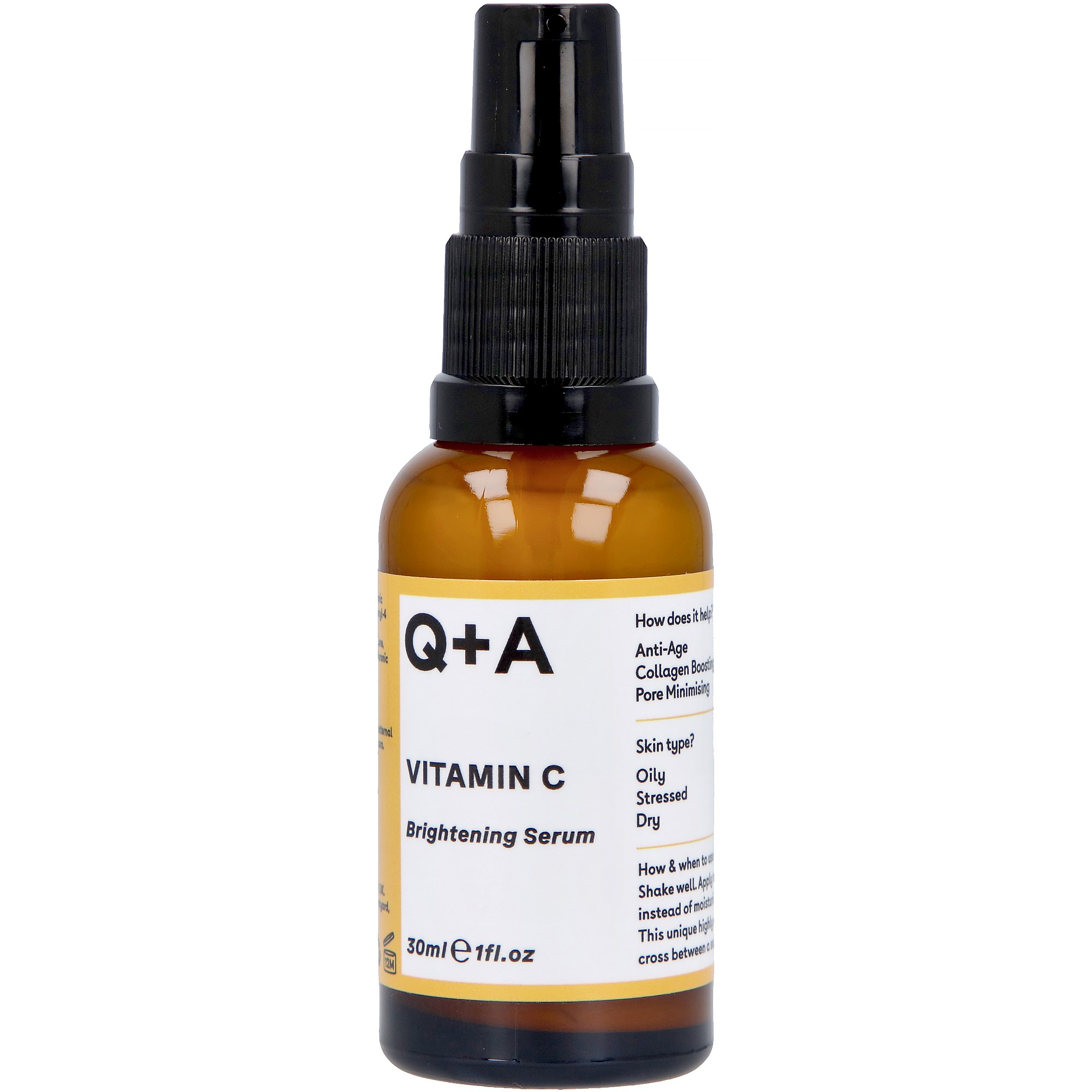 Q+A Vitamin C Brightening Serum 30 ml billede