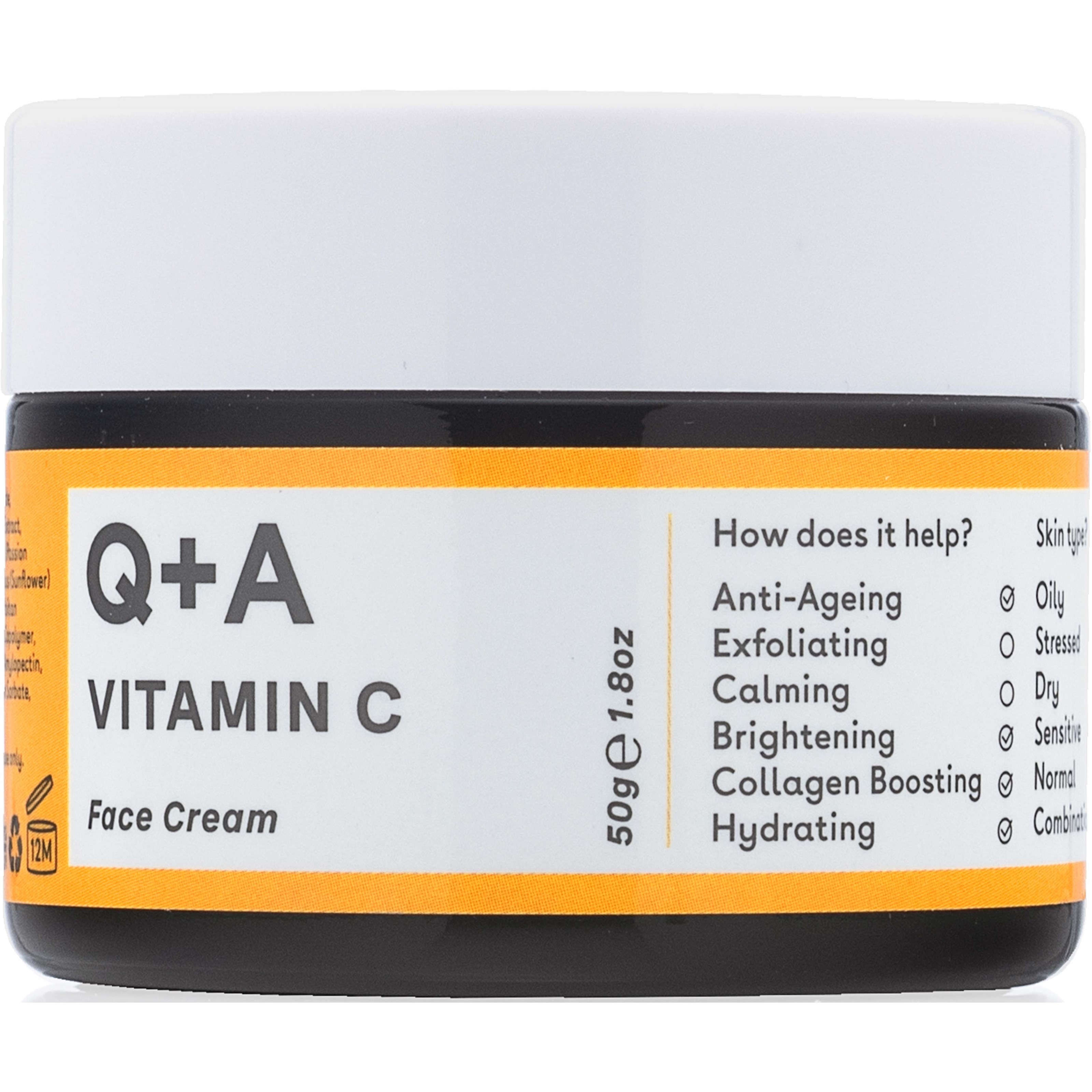 Фото - Крем і лосьйон Q+A Vitamin C Face Cream 50 g