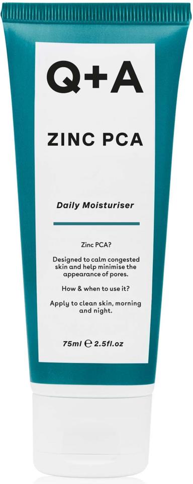 Q+A Zinc PCA Daily Moisturiser 75 ml
