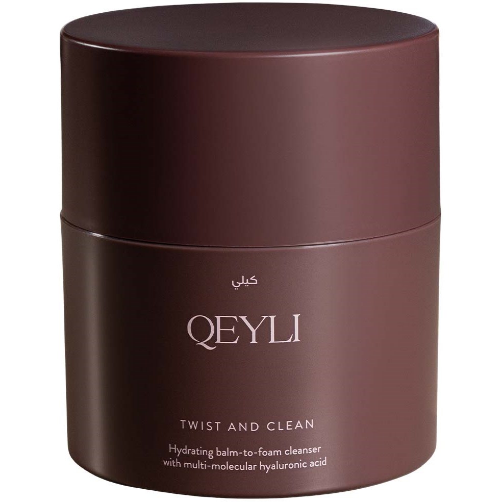 QEYLI Twist And Clean Hydrating Balm To Foam Cleanser With Multi- Molecular Hyaluronic Acid 50 g parfym
