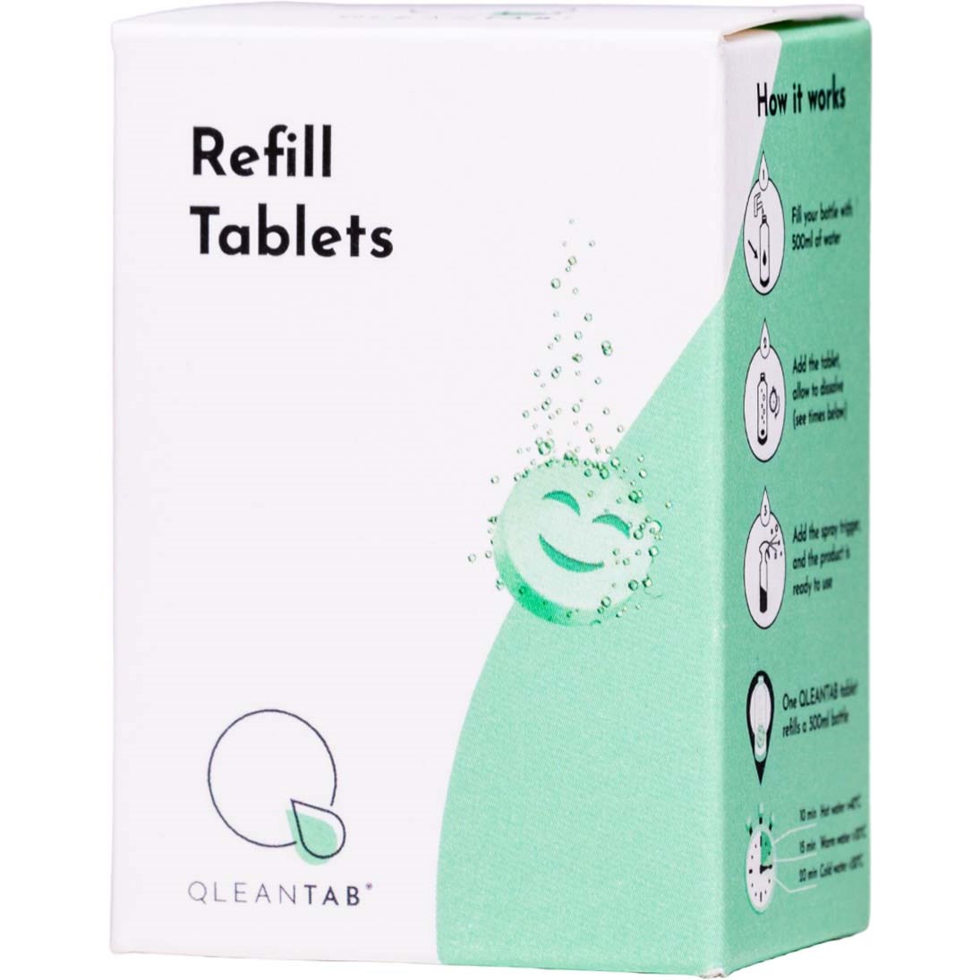 QLEANTAB QLEANTAB Starter kit refills 6 tabs