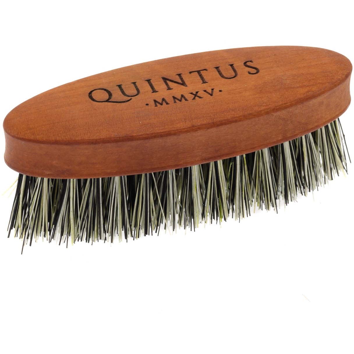 Läs mer om Quintus MMXV Small Vegan Beard Brush Pearwood Tampico Fibers
